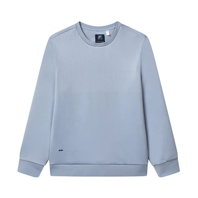 FILA Basic Crewneck Knit Pullover Sweatshirt Men’s - Mysterious Purple F11M232202F-VT