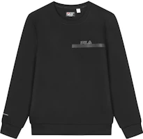 FILA Basic Regular Fit Round Neck Antibacterial Thermal Sweater - Black F51M347202A-BK FILA Basic Regular Fit Round Neck Antibacterial Thermal Sweater - Black F51M347202A-BK