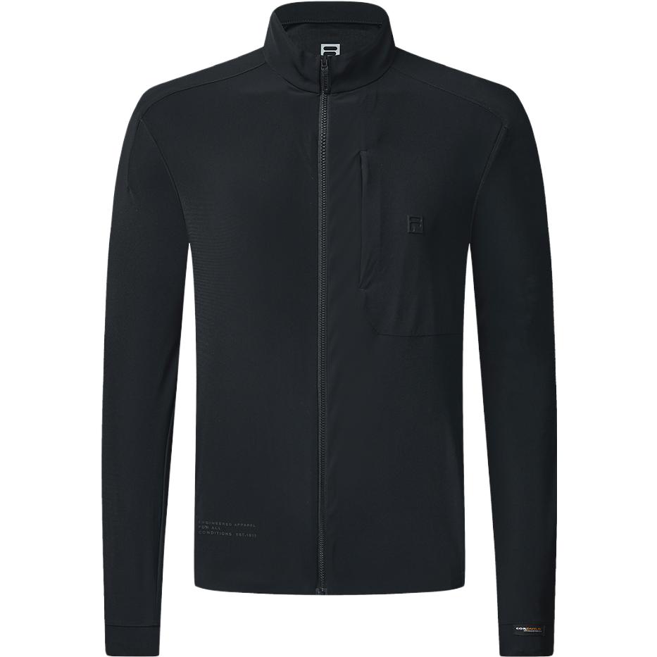 FILA Basic Simple Stand-up Collar Knit Sports Jacket Sweatshirt A11M327501F-BK