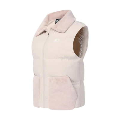 FILA Basic Warm Golf Puffer Vest with Zip and Collar for Men and Women. A11W345902F-PK