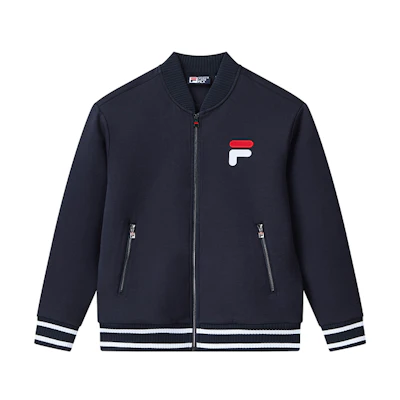 FILA Bear Knit Jacket Casual - Legend Blue F11M118553FNV