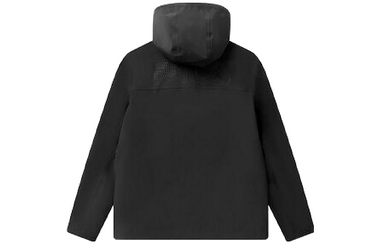 FILA Black Casual Hooded Woven Jacket F11M112716F-BK 圖 3