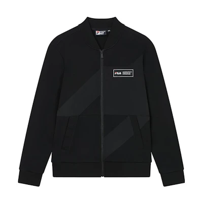 FILA Black Casual Long-Sleeve Knit Jacket F11M338501F