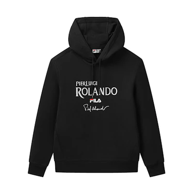 FILA Black Casual Sports Hoodie F11M118203F-BK