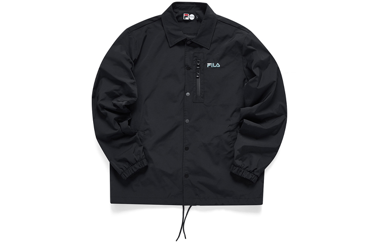 FILA Black Casual Sports Woven Jacket T11M123704FBK