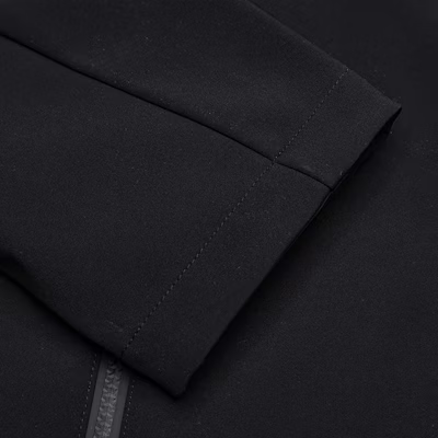 FILA 黑色休閒白絨外套立領款 F11M513701FBK 1