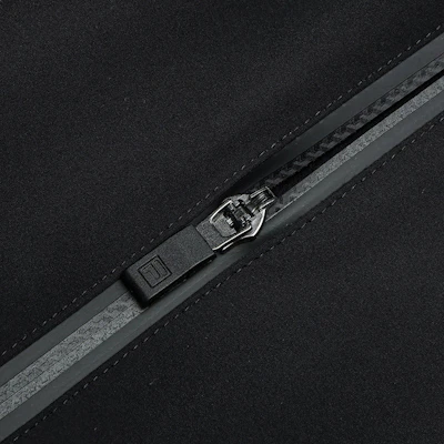 FILA 黑色休閒白絨外套立領款 F11M513701FBK 2