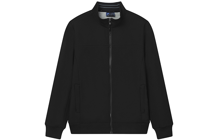 FILA Black Casual Woven Sports Business Jacket F11M142503F-BK