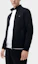 Sizing FILA 黑色全拉链字母印花立领夹克 F11M317505FBK