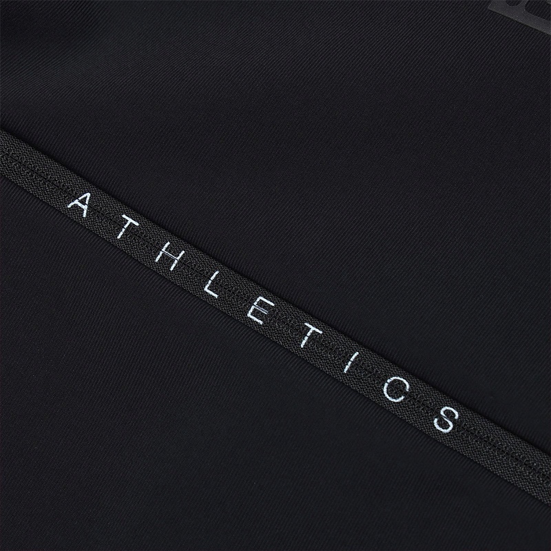 Sizing FILA 黑色針織連帽外套 - 多功能休閒健身服 A11M511505F-BK