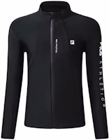 FILA Black Knit Track Jacket with Logo Print A11M331501A-BK FILA Black Knit Track Jacket with Logo Print A11M331501A-BK