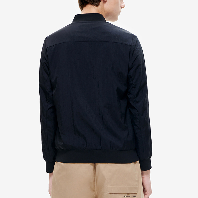 FILA Black Lightweight Breathable Jacket with Solid Logo Design F11M228705F-BK 圖 6