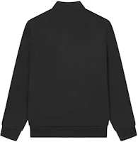 Lookbook FILA Black Logo Print Knit Casual Jacket F11M338506F-BK