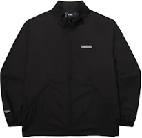 FILA Black Logo Print Zip-Up High Neck Jacket FS2JKG2131X-BLK FILA Black Logo Print Zip-Up High Neck Jacket FS2JKG2131X-BLK