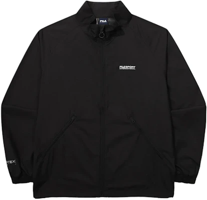 FILA Black Logo Print Zip-Up High Neck Jacket FS2JKG2131X-BLK Buy FILA Black Logo Print Zip-Up High Neck Jacket FS2JKG2131X-BLK