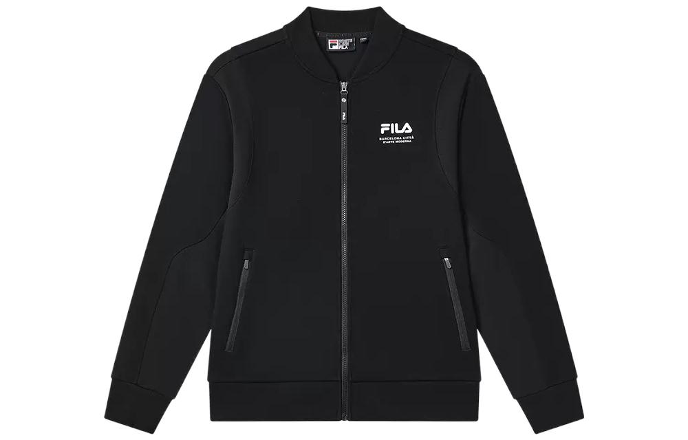 FILA Black Logo Printed Jacket - Sports Lifestyle Series F11M319503F-BK