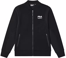 FILA Black Logo Printed Jacket - Sports Lifestyle Series F11M319503F-BK FILA Black Logo Printed Jacket - Sports Lifestyle Series F11M319503F-BK