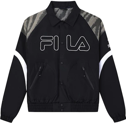 FILA 黑色长袖休闲梭织夹克 - 秋季系列 F11M339703FBK Buy FILA 黑色长袖休闲梭织夹克 - 秋季系列 F11M339703FBK