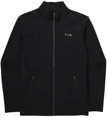 FILA Jaket Zip-Up Slim Fit Warna Hitam Solid FS2FTG2201M-BLK Buy FILA Jaket Zip-Up Slim Fit Warna Hitam Solid FS2FTG2201M-BLK