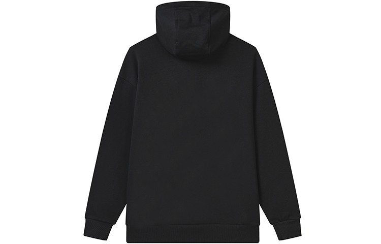 Lookbook FILA黑色卡通熊口袋字母印花设计卫衣 F51M239299F-BK