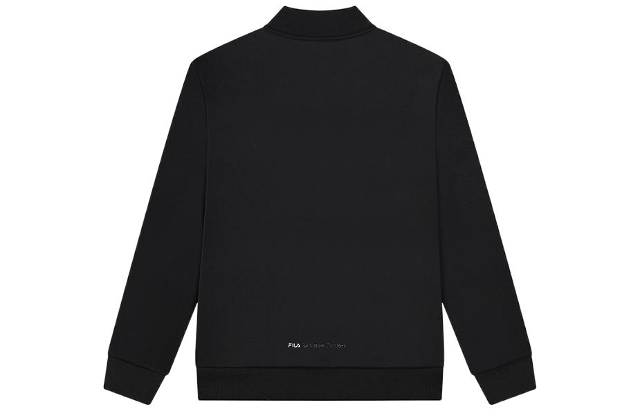 FILA Black Zip-Up Jacket with Logo Print F11M318507F-BK 圖 3
