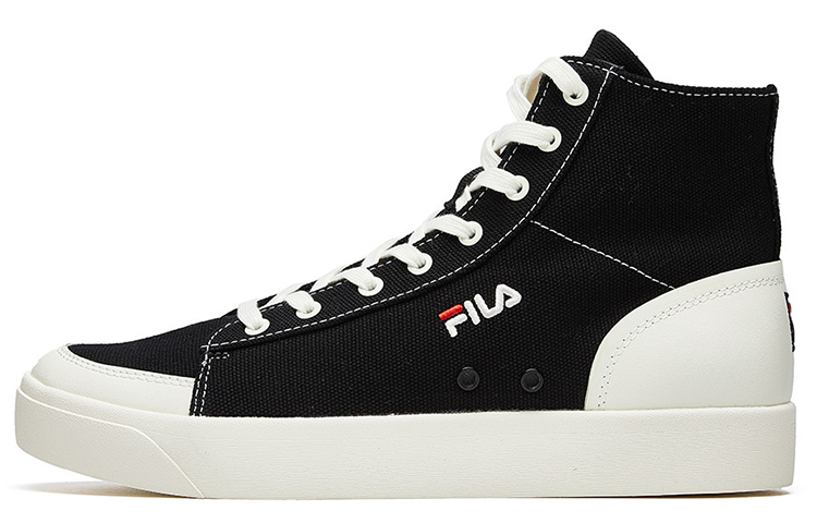 FILA Block High-top Canvas Shoes Black T12M014401FBK