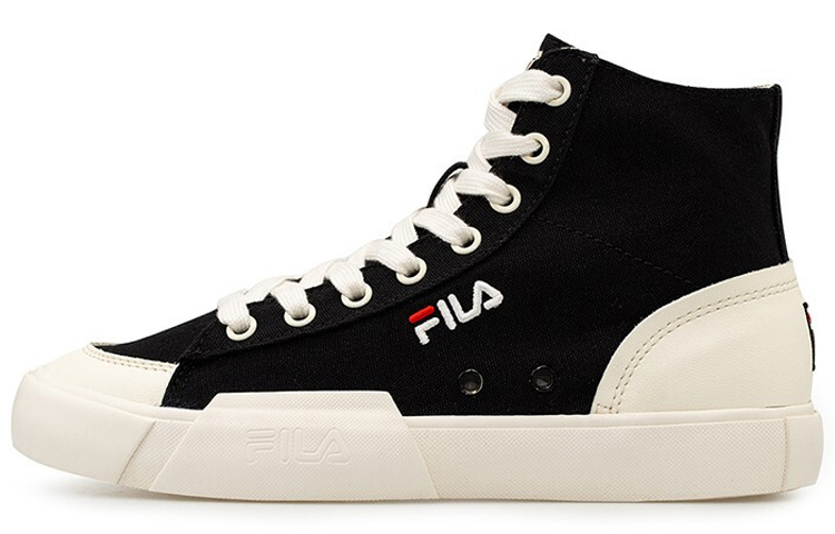 FILA Block High High Top Canvas Sneakers Black/White T12M034404FBK