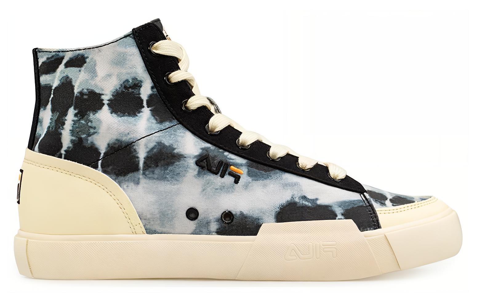 Order 휠라 블록 하이하이 캔버스 블랙/화이트/블루 T12M034404FTY