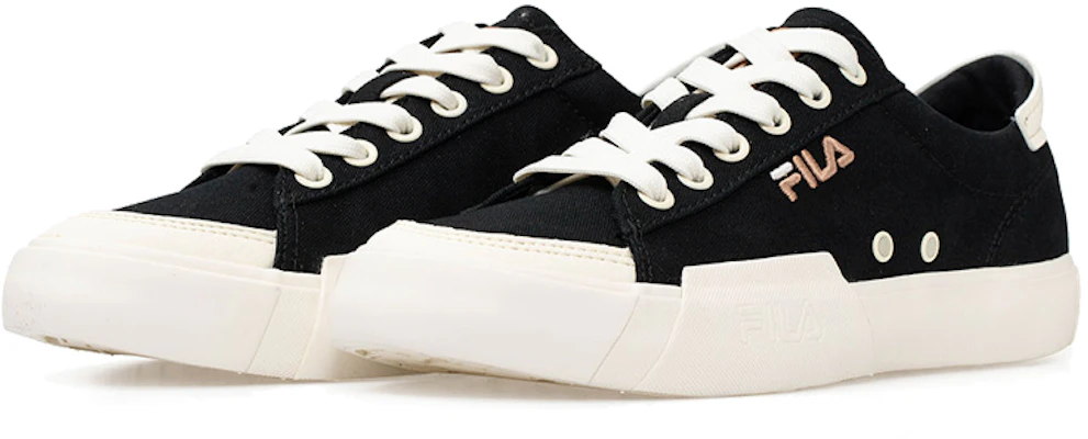 FILA BLOCK LOW canvas shoes black T12M024402FBK Order FILA BLOCK LOW canvas shoes black T12M024402FBK