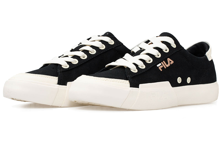 Order 휠라 블락 로우 캔버스 블랙 (Fila Block Low Canvas Black) T12M024402FBK