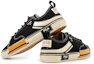 Lookbook FILA Block Reform Canvas Shoes Black/White/Yellow T12M034401FBK
