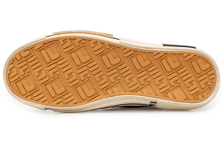 Shop 휠라 블록 리폼 캔버스 슈즈 (검/흰/노) T12M034401FBK