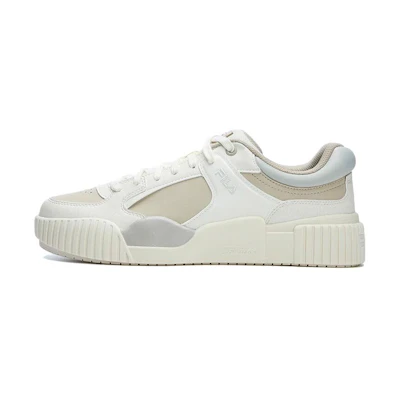 (W) FILA Blocks Shoes 'White Beige Grey'