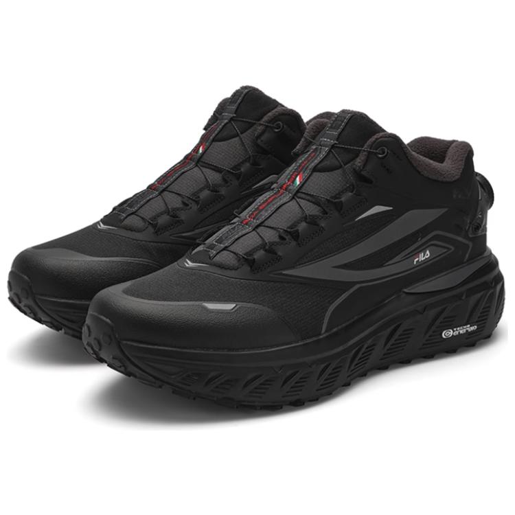 Lookbook FILA Boa Explore 'Low Top Hitam Tahan Guncangan & Tahan Lama' A12M341206FBB