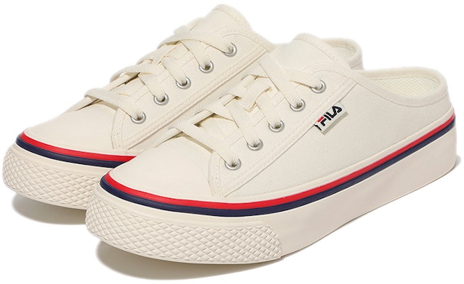 FILA Low-Top Slip-on 'Cream Red' 1XM01593E_100 Lookbook FILA Low-Top Slip-on 'Cream Red' 1XM01593E_100
