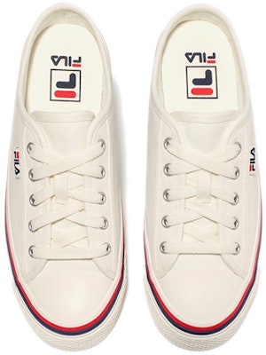 FILAスリッポン ローカット クリームレッド 1XM01593E_100 Shop FILAスリッポン ローカット クリームレッド 1XM01593E_100