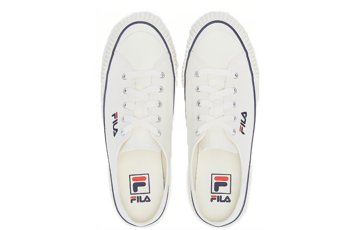FILA Board Shoes Low 'White Black' 圖 4