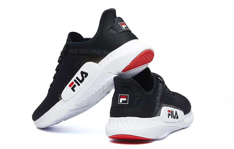 FILA Running Shoes 'Black White' 圖 3