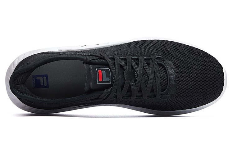 FILA Running Shoes 'Black White' 圖 4