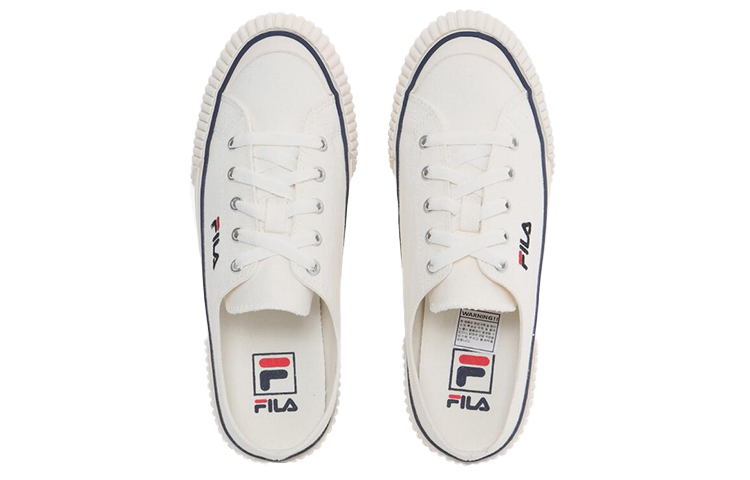 Lookbook FILA 碰撞者 Mule Ver 2 低帮滑板鞋 白色 1XM01534_920