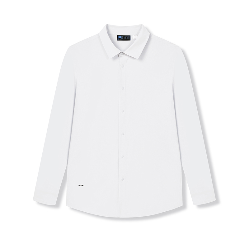 FILA Business Casual Everyday Classic Shirt - Standard White F11M422406FWT