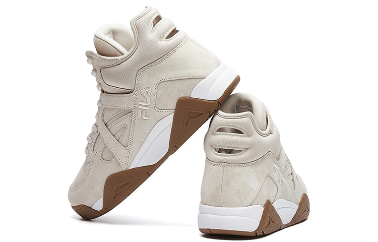 Lookbook FILA Cage Abu/Putih/Coklat F12M031229FPT