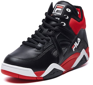FILA 黑红色笼形篮球鞋 F62M041221FBR Order FILA 黑红色笼形篮球鞋 F62M041221FBR