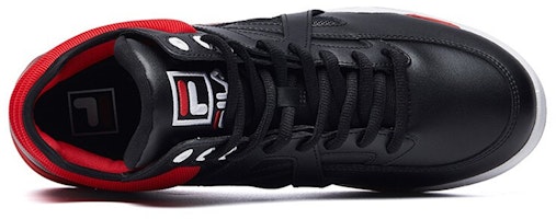 FILA 斐樂 Cage 高幫 籃球鞋 男款 黑紅 Purchase FILA 斐樂 Cage 高幫 籃球鞋 男款 黑紅