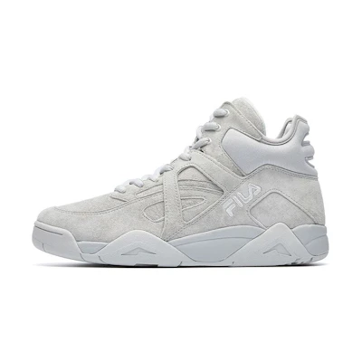 FILA Cage High Top Basketball Shoes Gray
