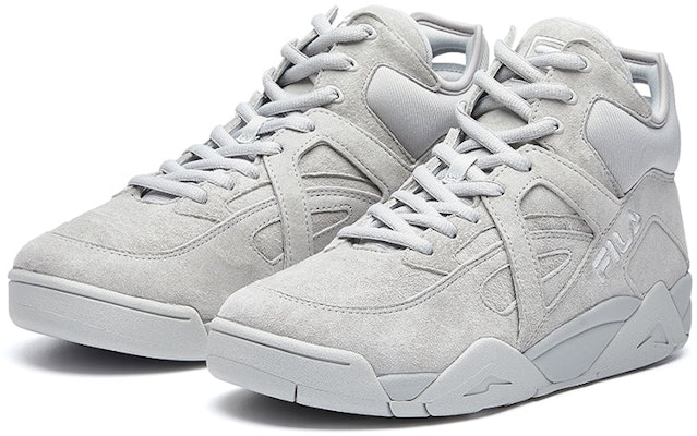 FILA Cage High Top Basketball Shoes Gray F12M031229FGY Order FILA Cage High Top Basketball Shoes Gray F12M031229FGY