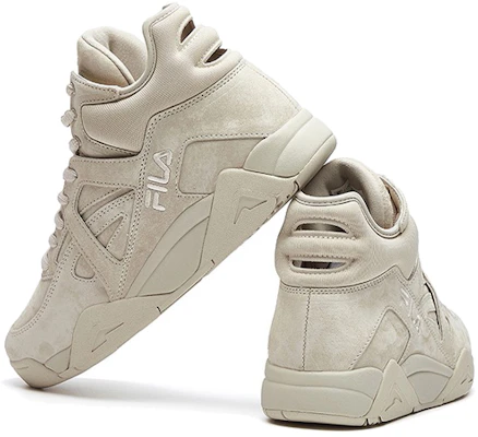 FILA Cage Mid-Top Basketbalschoenen F12M031229FOM Lookbook FILA Cage Mid-Top Basketbalschoenen F12M031229FOM