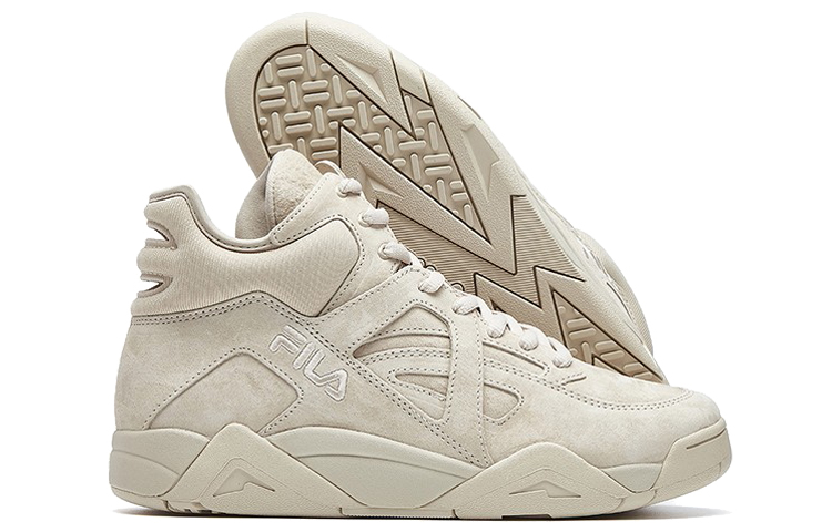 Shop FILA ケージ ミッドトップ (FILA Cage Mid) F12M031229FOM