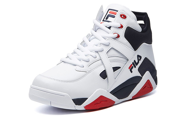 FILA The Cage Basketball Shoes 'White Navy' 圖 2