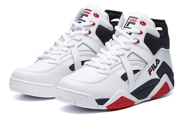 FILA The Cage Basketball Shoes 'White Navy' 圖 3